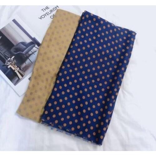 2020 New Lady Long Dot Print Fringe Scarf Shawls Soft Warm Polka Spot Wrap Scarves Hijab 2 Color Free Shipping