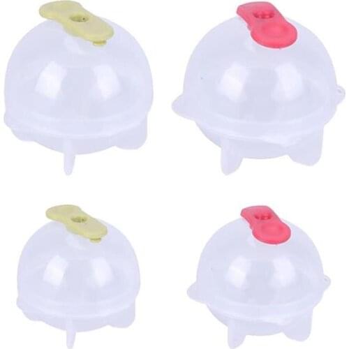 4PCS Ice Ball Molds Ice Cream Molds 3D Ice Hockey Molds DIY Cocktail Juice Candy Summer Drink Accessories Ice Ball Making Tools