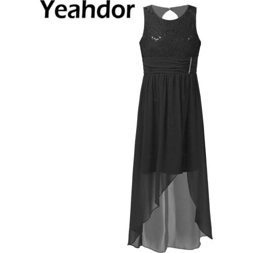 Childrens Lace Flower Girl Dresses Kids Dresses for Girls Birthday Vestido Pageant Wedding Sequins Princess Flower Girl Clothing