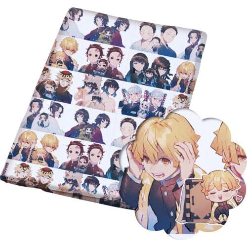 DIY 50*145CM flower pattern Polyester cotton Fabric Patchwor Printed for Tissue Kids Home Textile for Sewing Doll Dress Curtain