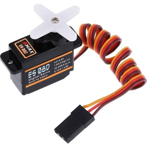 FATJAY EMAX ES08D II 8.5g Mini digital Servo for RC Model