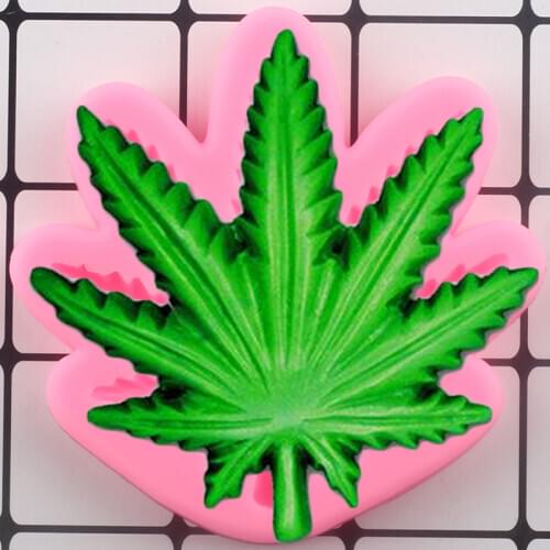 Maple Leaf Silicone Mold Leaves Cupcake Topper Fondant Cake Decorating Tools DIY Baking Candy Clay Chocolate Gumpaste Mould