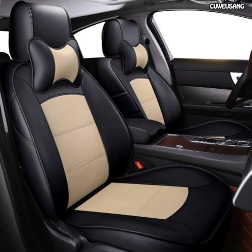 CUWEUSANG Custom Leather car seat cover set For BORGWARD BX7 BX5 BXi7 BX6 BMW z4 E85 E86 Automobiles Seat Covers cars styling
