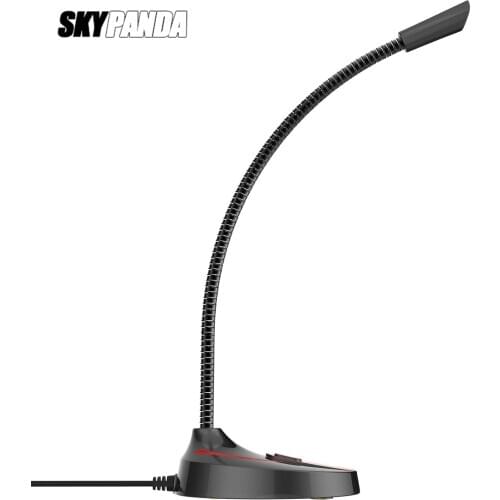 Computer USB Microphone 360 Degree Flexible Drive-free Online Chat Singing Conference Microphone