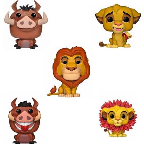 The Lion King SIMBA LUAU PUMBAA MUFASA Anime Movie Kids model Gifts