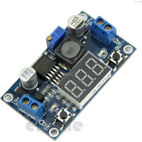 LM2596 DC 4.0~40 to 1.3-37V LED Voltmeter Buck Step-down Power Converter Module M06 dropship