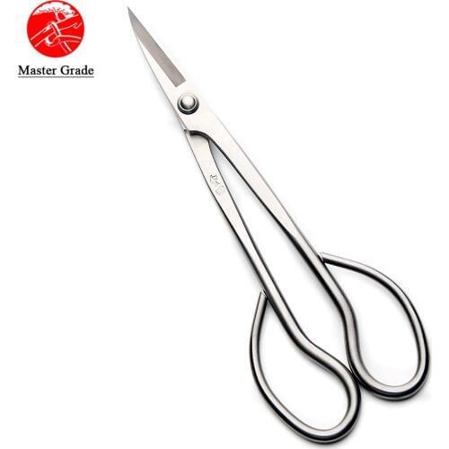Master Grade 180 Mm Long Handle Forged Bonsai Scissors Made By 5Cr15MoV Alloy Steel From TianBonsai