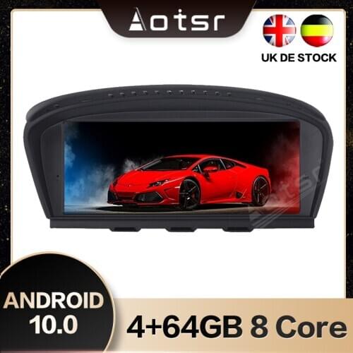 AOTSR 8.8 inch Android 9.0 Car GPS Navigation Radio For BMW 5 Series E60 (2005-2010) CCC Android Screen Multimedia Fast boot