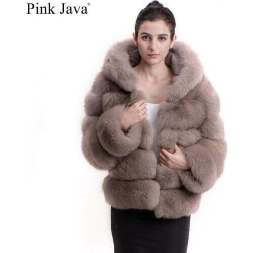 Шубы с капюшоном Pink Java China At AliExpress