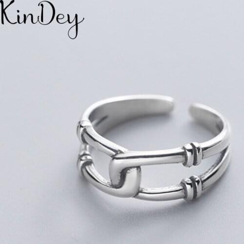 Luxury Brand Cross Chains Rings For Women Wedding Engagement Charm Knuckle Rings Men Vintage Jewelry Romantic Party Gift