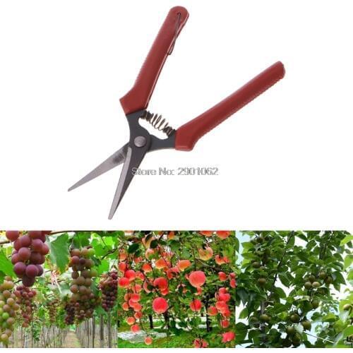 Free postage Carbon Steel Head Gardening Scissors Cutting Branch Shears Bypass Pruner AP16