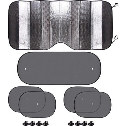 6Pcs/Set Premium Car Window Sunshade Car Sun Shade Block Harmful UV To Protect Your Kids & Pets Car Sun Protector Free Shipping