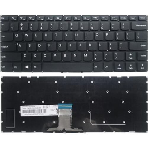 SSEA New laptop US black Keyboard For Lenovo yoga 310S-14ISK 510S-14ISK 510S-14IKB 510-14AST