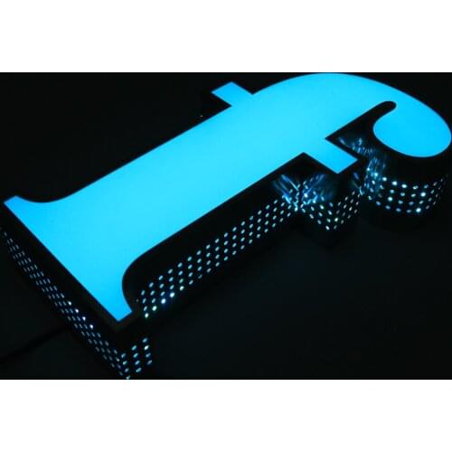 Led Illuminated Restaurant Sign For Business Outdoor Led Coffee Wall Sign Custom Led Sign