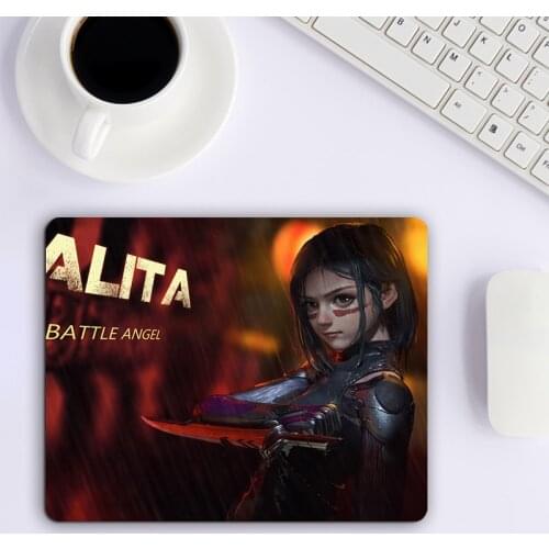 High-quality Battle Angel Alita mouse non-slip pad player playing pad small size rubber game gaming mouse pad Can be washed
