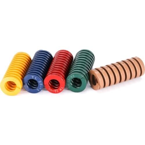 22x11x25/30/35/40/45/50/55/60/65/70/75/80/90/100/125/150mm2PcsSpiral Stamping Compression Die Spring red yellow blue green brown
