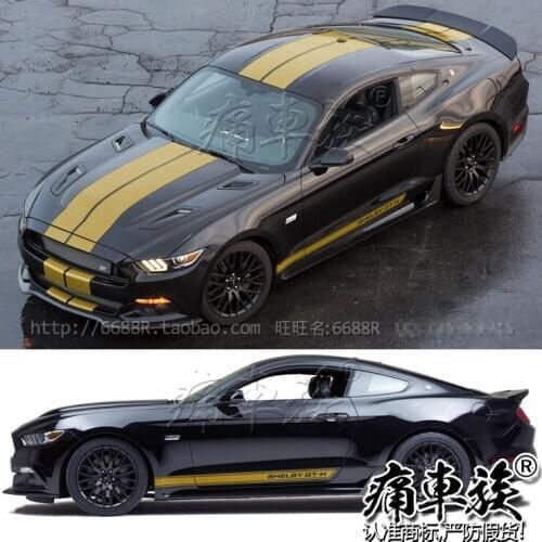 Car stickers FOR Ford Mustang body exterior decoration modified professional customized stickers