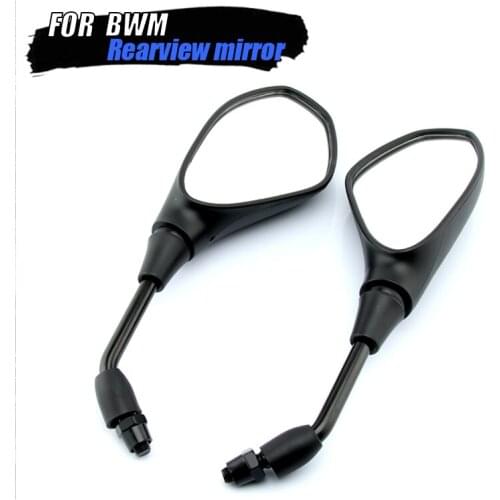 Motorcycle Rearview side Mirror For BMW F800GS F700GS F750GS F650GS Kawasaki Z650 Z750 E-Bicycle Clockwise Convex Accessories