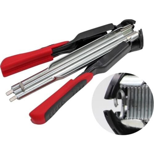 C-type Clip Assembling Cage Pliers Nails Chicken Birds Poultry Cages Installation Tool Animal Cages Accessories with 100 Rings