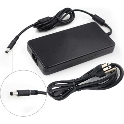 Huiyuan Fit for 240W 19.5V 12.3A AC Adapter for Dell M17x R2 M17x R3 M18X M6400 M6500 M6600 PA-9E 330-4128 450-18931 Power Cord