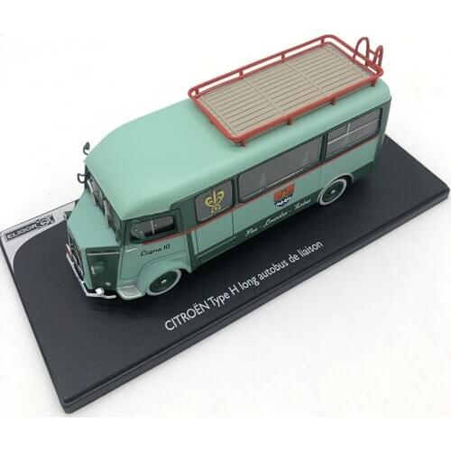 Diecast Metal Vheicle 1:43 French Citroen Bus Simulation Alloy Old Car Model Collectible Decoration Display present Gifts Show