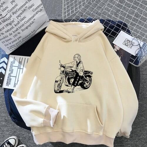 Manjiro Sano Tokyo Avengers Autumn Hooded Sweatshirts Anime Manga Casual Clothes Cartoons Print Pullovers Warm Couples Tops Male