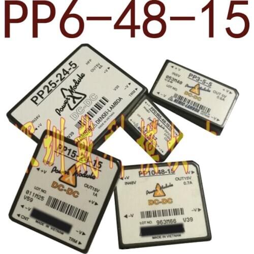 Original-- PP6-48-15 LAMBDA DC 48V-15V 6W0.4A 1 year warranty ｛Warehouse spot photos