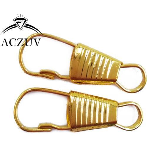 Gold Plated 1000pcs 25mm Swivel Lobster Clasps Snap Hooks Plate Buckles for Keychains Purse Chain DIY Findings ZDK003
