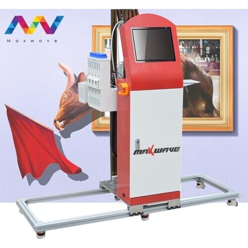 Zeescape Large Format Vertical Uv Ink Wall Printer Custom Murals