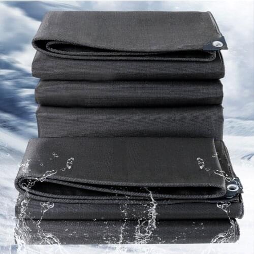 Thicken 0.64mm Black Green Tarp Cover Outdoor Camping Tent Waterproof Oxford Cloth Rainproof Truck Cover Rainproof Sun Sails