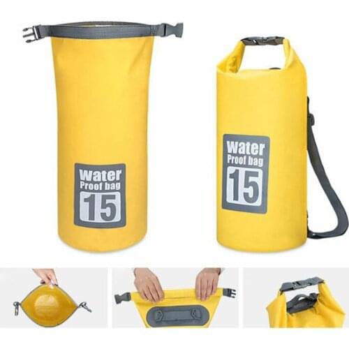 5/10/15/20L Waterproof Backpack Dry Bag Ultralight Waterproof PVC Bag Pouch Rafting Camping Hiking Swimming Outdoor Tools Travel