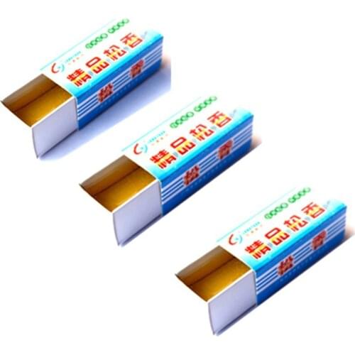 3pcs/lot high quality Carton Rosin Soldering Iron Soft Solder Welding Fluxes for rework soldering iron