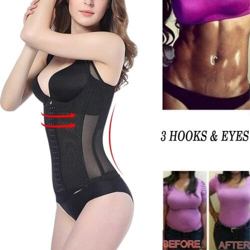 Women Body Shaper Corset Modeling Strap Waist Trainer Slimming Control Tank Top Vest Shapewear Tummy Corset Girdle