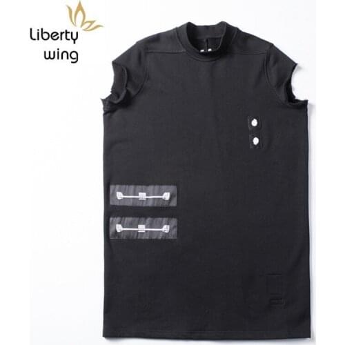 100% Cotton Tank Top 2020 Summer Streetwear Hip Hop Vest Sleeveless Funny Men Loose Fit Style Tee Shirt Harajuku Pullovers