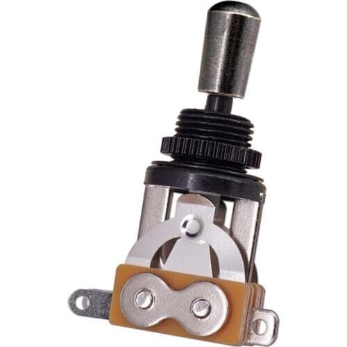 3 Way Short Straight Guitar Toggle Switch Pickup Selector with Brass Hat Compatible with Les Paul LP SG Electric Guitars