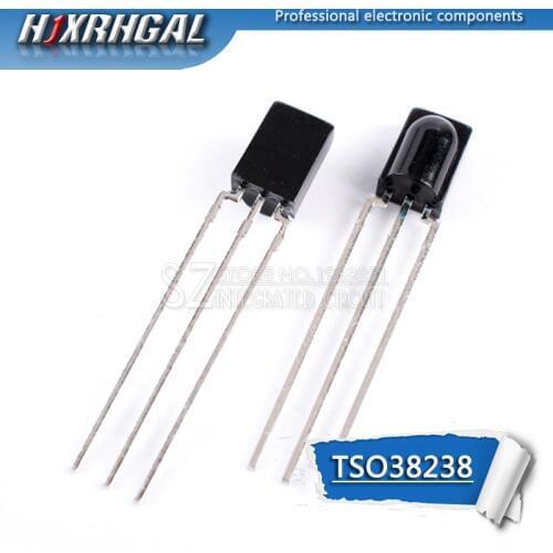 5pcs TSOP38238 38238 Center frequency 38KHz infrared remote receiver