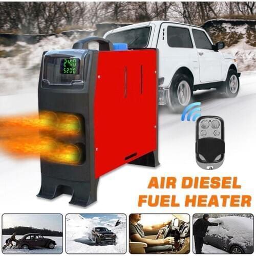 12V 5KW Four-hole Car Heater Air Diesel 4 Holes Engine Parking Heater Intelligent Car Parking Fuel Air Heater For Car Truck