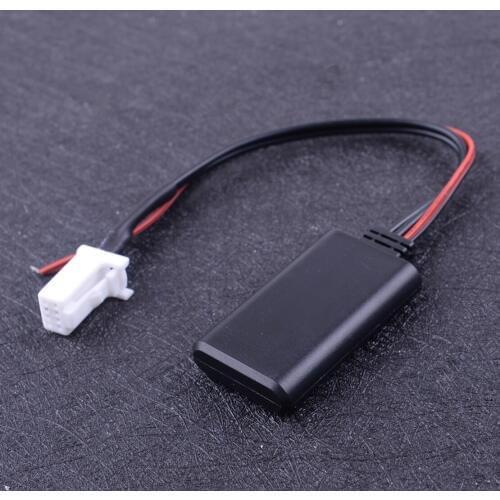 Beler 8 Pin 12V Bluetooth Stereo Audio Aux Adaptor with Cable Harness fit for Suzuki SX4 Grand Vitara 2007 2008 2009 2010