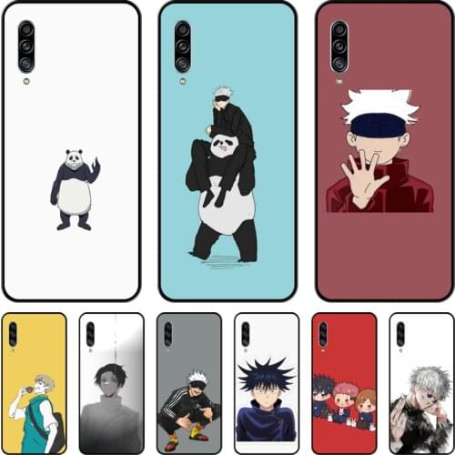 Japanese anime Phone Case Hull For Samsung Galaxy M 10 20 21 31 30 60S 31S Black Shell Art Cell Cover TPU