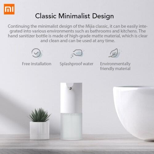 Original Xiaomi Mijia Automatic Induction Foaming Hand Washer Automatic Soap Dispenser Infrared Sensor For Smart Home Life