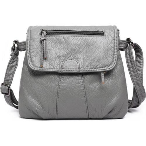 Elegant Mini Women Shoulder Messenger PU Leather Satchel Handbag Crossbody Bag