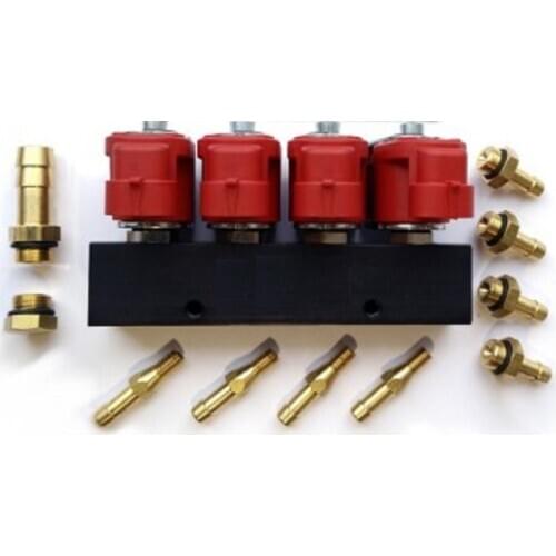 Injectors Rail for VALTEK 3ом газовые форсунки на 4 цилиндра