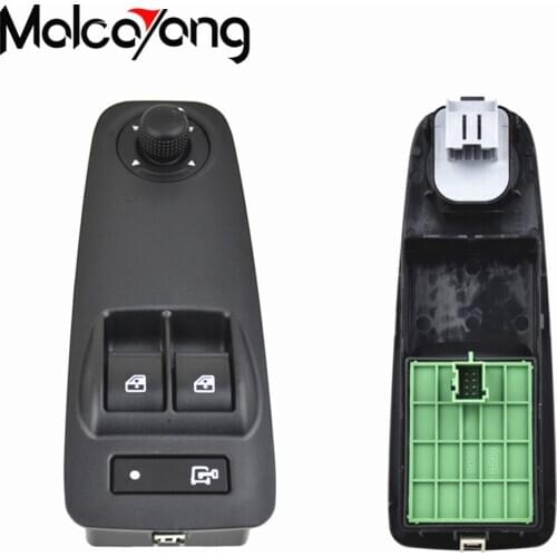 Master Power Window Switch With Rearview Mirror 735487419-A For Citroen Peugeot Fiat Vauxhall Relay Boxer Doblo Ducato Combo MK3