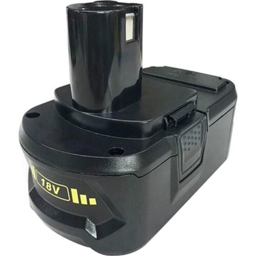 4.0Ah18V Large Capacity Lithium Battery Replacement Battery Suitable for Ryobi P102 P103 P105 P107 P108 P109 Power Tools