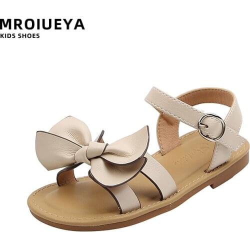 【Size 21-33】2021 New Arrival Fashion Girls Sandals Kids Shoes Cute Middle School Student Pupil Pop Hot Sale Six Year Breath