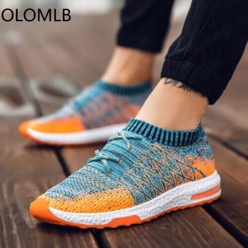 New Breathable Comfortable Mesh Men Shoes Casual Lightweight Walking Male Sneakers Fashion Lace Up Footwear running shoes