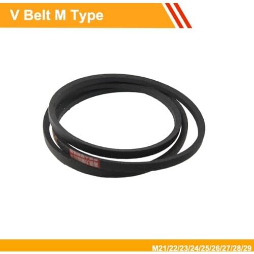 V Belt M Type Rubber Belts Transmission M21/22/23/24/25/26/27/28/29 Conveyor V Belt for Agricultral Machines