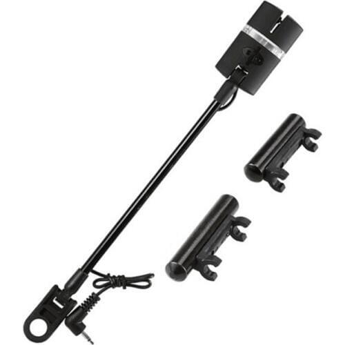 1pc Carp Fishing Alarm LED Illuminated Bite Indicators Carp Fish Bite Alarm Hanger Fish Hard Rocker Tensioner Fishing