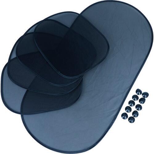 Car interiorWindow Screen Sunshade Car Curtain Car Cover Sunshade Product With 2 Suckers 3D Photocatalyst Mesh Sun Visor