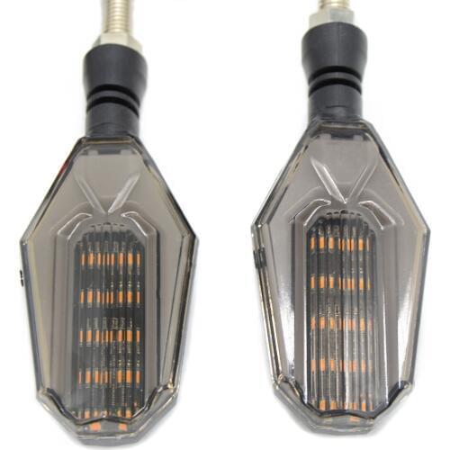 LED Signal Turn Light Lamp Black Universal Motorcycle FOR HONDA CBR300R CB300F FA CB500F CB500F X CB919 CBR929RR CBR1000RR